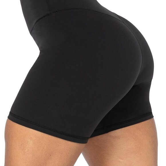 No Front Seam High Waist Biker Shorts for Women, Squat Proof Yoga Workout Gym Bi - Picture 3 of 6